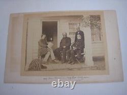 Civil War Photo. MAJOR GENERALS BURNSIDE, ANDERSON