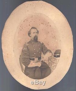 Civil War Photograph of Colonel Charles Russell 10th Connecticut Vols KIA