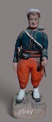 Civil War Private Duryea's Zouaves 5th New York Hand Carved Volunteer 1861