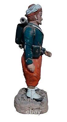 Civil War Private Duryea's Zouaves 5th New York Hand Carved Volunteer 1861