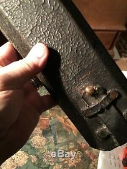 Civil War Rare U. S. Blakeslee Cartridge Box For A Civil War Spencer Carbine