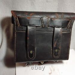 Civil War Relic orignal US M1855 Cartridge box withtins excellent Cond. $525.00