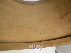 Civil War Snare Drum By Wm. Paine, Portland Maine, Similar In Maine St Museum
