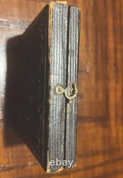 Civil War Soldier 1/9 Tintype, Union Soldier Identified And How Killed, In Case