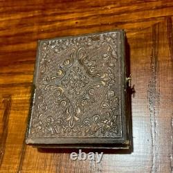 Civil War Soldier 1/9 Tintype, Union Soldier Identified And How Killed, In Case