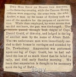 Civil War Soldier 1/9 Tintype, Union Soldier Identified And How Killed, In Case