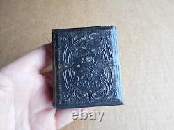 Civil War Soldier Ambrotype 1/9th Plate Wearing Battle Shirt Maybe Confederate