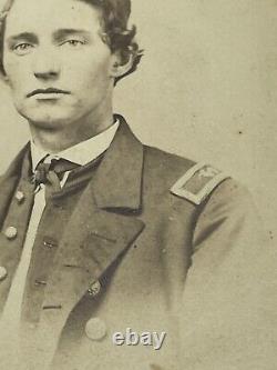 Civil War Soldier Navy Officer Identified CDV Antique Photo