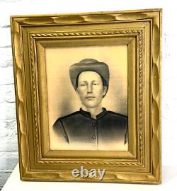 Civil War Soldiers Framed Portrait