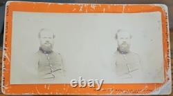 Civil War Stereoview Of General McPherson