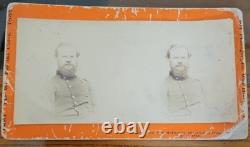 Civil War Stereoview Of General McPherson