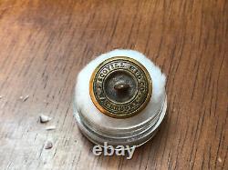 Civil War Topographical Engineers Old English TE with Shield Coat Button