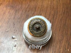 Civil War Topographical Engineers Old English TE with Shield Coat Button