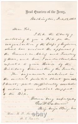 Civil War UNION GENERALS (3) Signature Documents (Read Description)