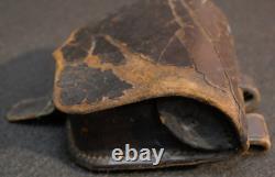 Civil War US Federal Union Army Cartridge Belt Cap Box Leather Field Issued Cond