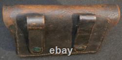 Civil War US Union Army. 36 Caliber Pistol Cartridge Box Leather Pouch, Scarce