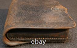 Civil War US Union Army. 36 Caliber Pistol Cartridge Box Leather Pouch, Scarce