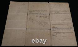 Civil War US Union Discharge 28th & 147th Regt. Pennsylvania Infantry Gettysburg
