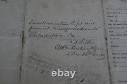 Civil War US Union Discharge 28th & 147th Regt. Pennsylvania Infantry Gettysburg Civil War US Union Discharge 28th & 147th Regt. Pennsylvania Infantry Gettysburg