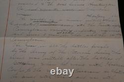 Civil War US Union Discharge 28th & 147th Regt. Pennsylvania Infantry Gettysburg