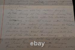 Civil War US Union Discharge 28th & 147th Regt. Pennsylvania Infantry Gettysburg
