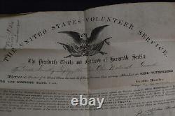Civil War US Volunteer Service 100 Days Man RARE Ohio National Guard