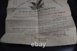 Civil War US Volunteer Service 100 Days Man RARE Ohio National Guard