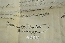 Civil War US Volunteer Service 100 Days Man RARE Ohio National Guard