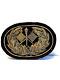 Civil War U. S. Signal Corp Officer Hat Insignia with Bullion Embroidered RARE