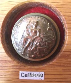 Civil War Union California Coat Button
