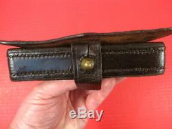 Civil War Union Leather Cavalry Cartridge Box for 36 cal Revolver Original #2