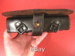 Civil War Union Leather Pistol Cartridge Box for 1842 Single-Shot Pistol RARE