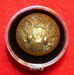 Civil War Union Rifleman Coat Button