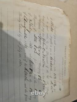 Civil War Widow Payment Letter 1864