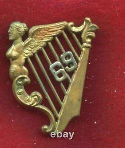 Civil War era Officers 69 irish regt. Kepi Badge