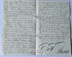 Civil War letter from Benton barracks February 28 1864 Charles Goodale To Sister