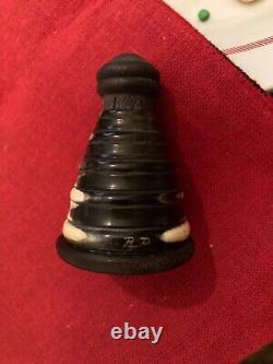 Civil war powdered horn and stopper (RP signature) Antiques