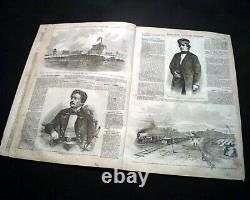 Colonel Elmer E. Ellsworth 1st Assassination Prints Civil War 1861 old Newspaper