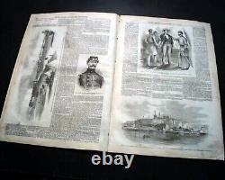 Colonel Elmer E. Ellsworth 1st Assassination Prints Civil War 1861 old Newspaper