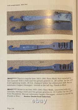 Colt's Patent Bullet Mold Conversion. 41 M1877 DA. RAPLEY PUBLISHED/Senator Ford