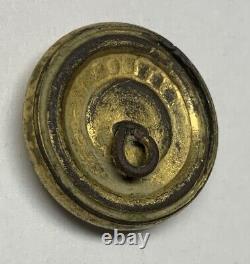 Confederate Army Officers Civil War Coat Button