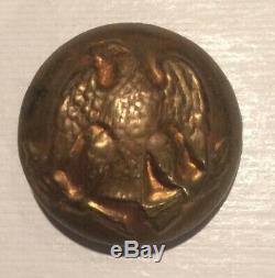 Confederate Army Officers Civil War Local Coat Button