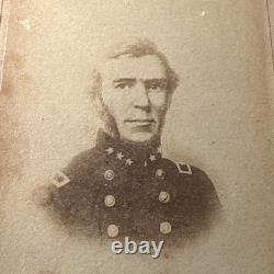 Confederate Cdv Civil War Photo Bragg #10 Neat Story