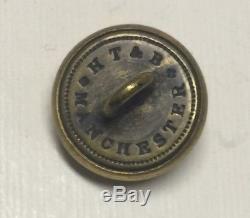 Confederate Civil War Staff Cuff Button
