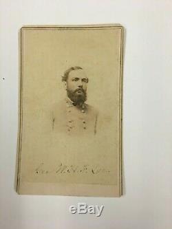 Confederate General Fitzhugh Lee CDV Civil War R. E. Lee Nephew Matthew Brady