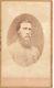 Confederate General John Bell Hood CDV withNashville TN backmark and tax stamp