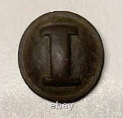 Confederate Infantry Cast I Civil War Coat Button