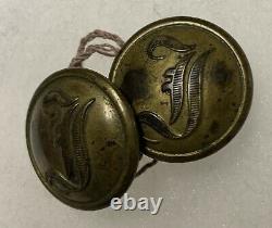 Confederate Infantry Civil War Coat Buttons