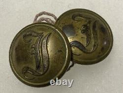 Confederate Infantry Civil War Coat Buttons