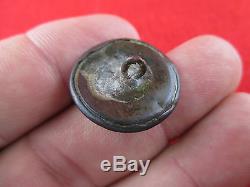 Confederate Local Artillery Non Dug Civil War Copper Front Tin Back Coat Button